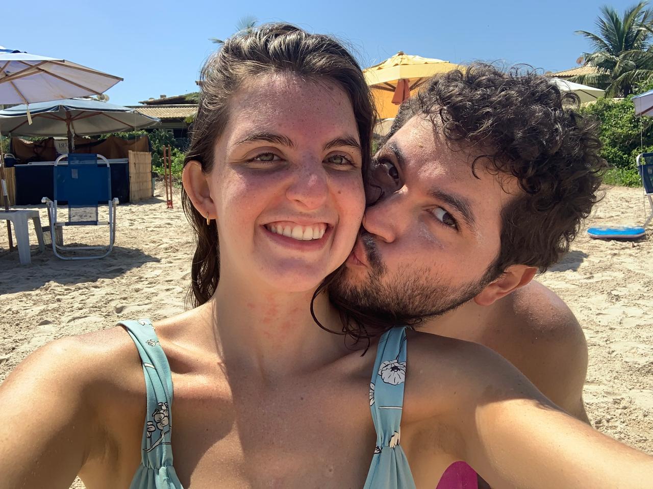 Naomi e João Rafael em 2021